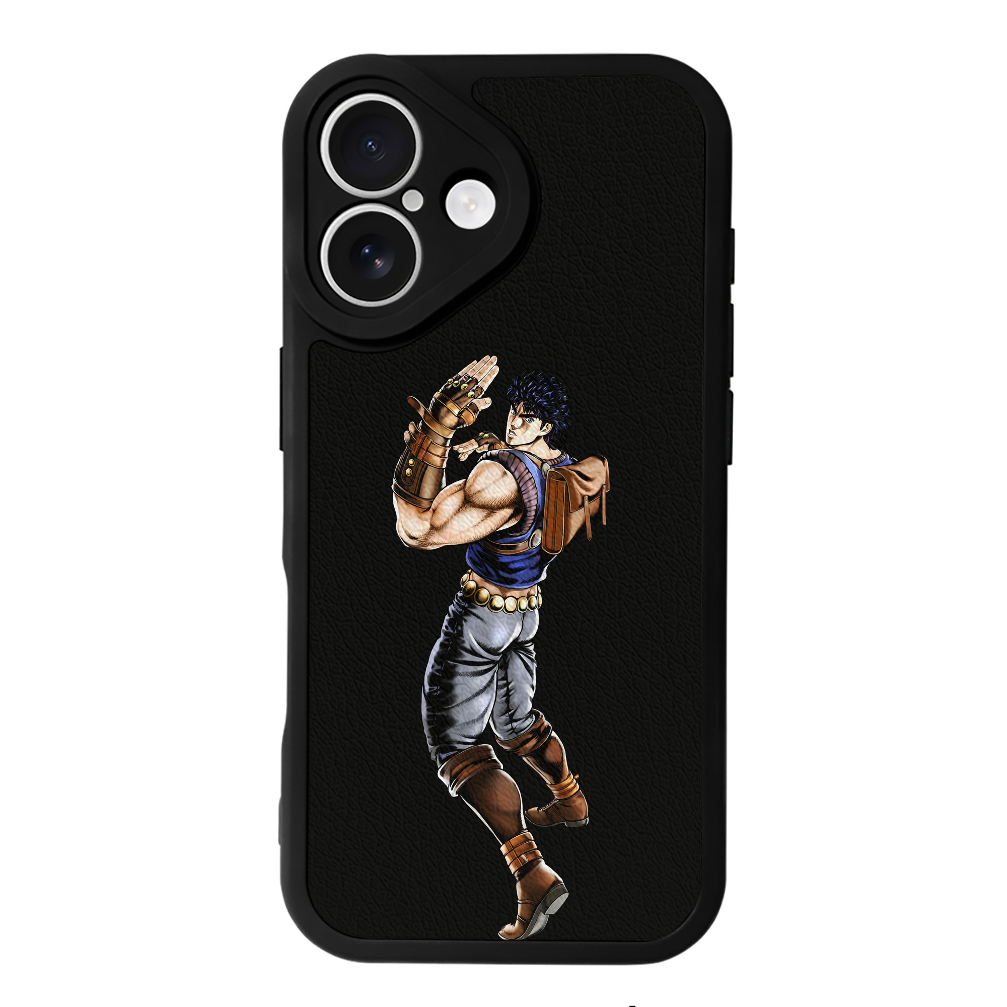 （画像用） ジョジョの奇妙な冒険 /ジョナサン?ジョースター JoJo's Bizarre Adventure Jonathan Joestar 【iPhone 16シリーズ対応】シリコンスマホケース（レザー調） 材質：シリコン